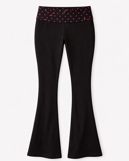 Black & Red Polka Dot Set